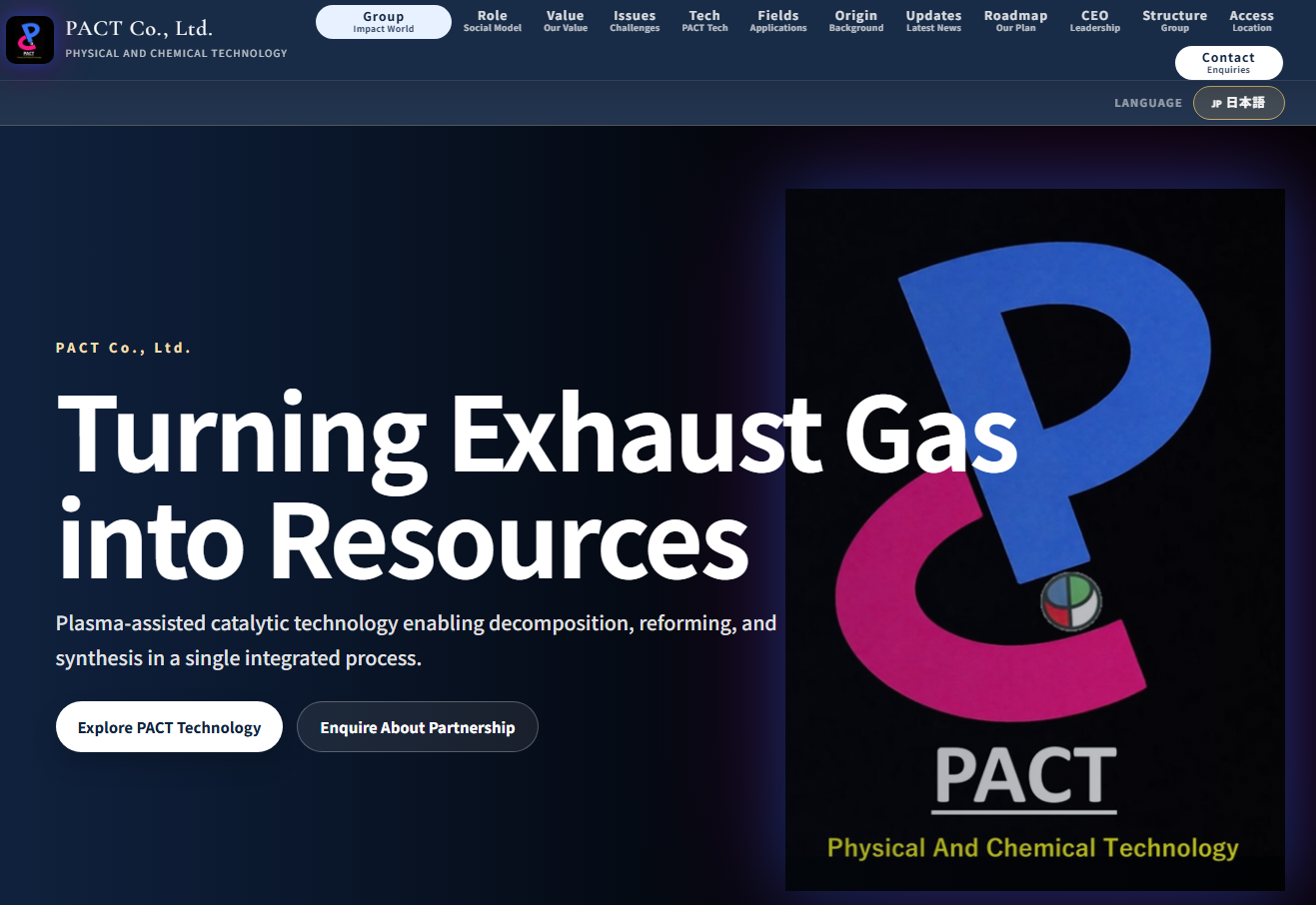 PACT official website launch